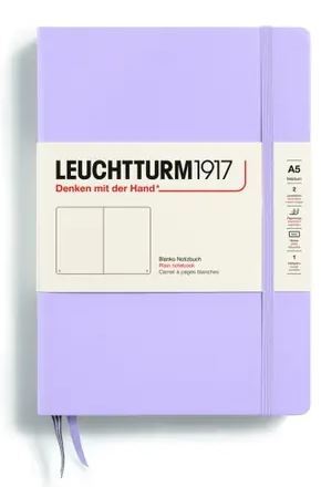 Zápisník LEUCHTTURM1917 Medium (A5) Lilac, 251 p., čistý