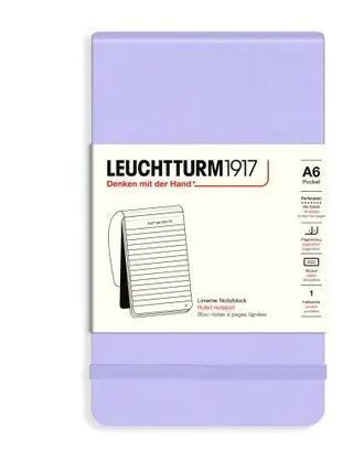 Zápisník LEUCHTTURM1917 Pocket (A6), Lilac 184 p., riadkovaný