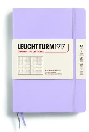 Zápisník LEUCHTTURM1917 Medium (A5) Lilac, 251 p., bodkovaný