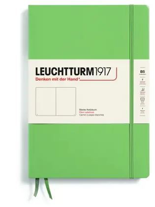 Zápisník LEUCHTTURM1917 Composition (B5), Sage, 219 p., čistý