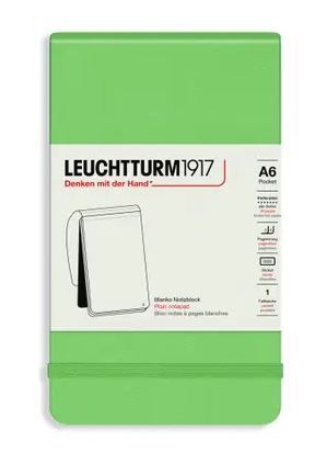 Zápisník LEUCHTTURM1917 Pocket (A6), Sage 184 p., čistý
