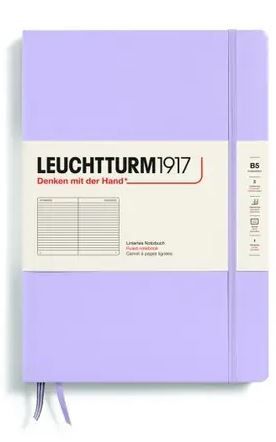 Zápisník LEUCHTTURM1917 Composition (B5), Lilac, 219 p., riadkovaný