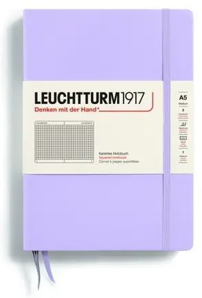 Zápisník LEUCHTTURM1917 Medium (A5) Lilac, 251 p., štvorcový