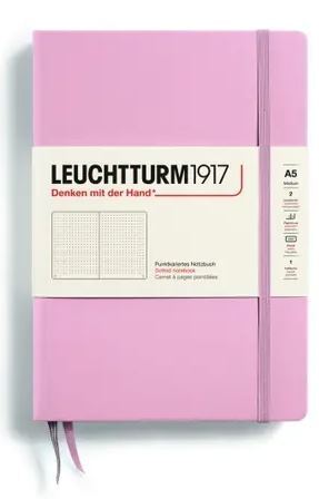 Zápisník LEUCHTTURM1917 Medium (A5) Powder, 251 p., bodkovaný