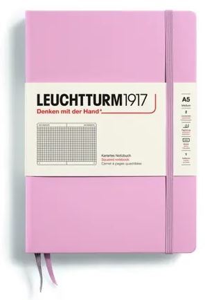 Zápisník LEUCHTTURM1917 Medium (A5) Powder, 251 p., štvorcový