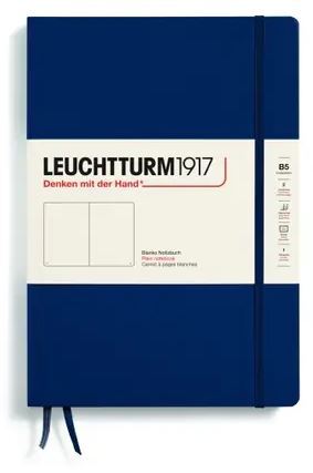 Zápisník LEUCHTTURM1917 Composition (B5), Navy, 219 p., čistý
