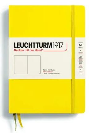 LEUCHTTURM1917 Zápisník LEUCHTTURM1917 Medium (A5) Lemon, 251 p., čistý
