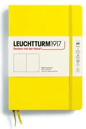 Zápisník LEUCHTTURM1917 Medium (A5) Lemon, 251 p., čistý