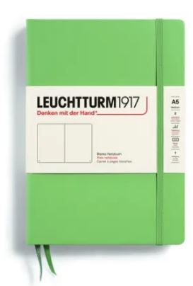 Zápisník LEUCHTTURM1917 Medium (A5) Sage, 251 p., čistý