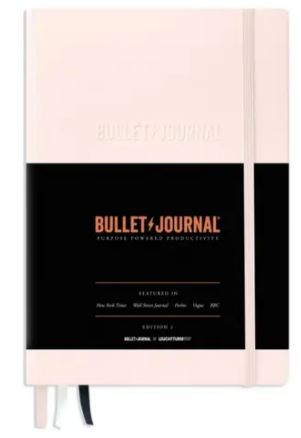 Bullet Journal LEUCHTTURM1917 Blush, 120 g/m2 papier, 206 p., bodkovaný