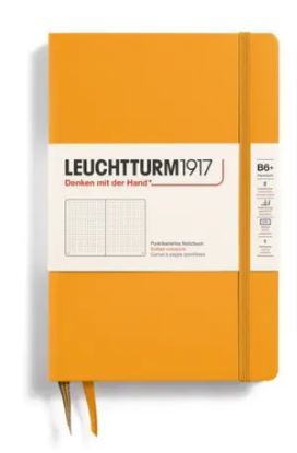 Zápisník LEUCHTTURM1917 Paperback (B6+) Rising Sun, 219 p., bodkovaný
