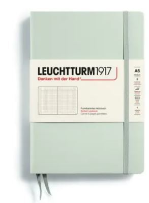Zápisník LEUCHTTURM1917 Medium (A5) Light Grey, 251 p., bodkovaný