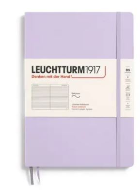 LEUCHTTURM1917 Zápisník LEUCHTTURM1917 Softcover Composition (B5) Lilac, 123 p., riadkovaný