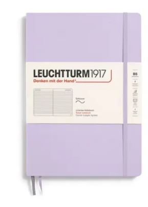 Zápisník LEUCHTTURM1917 Softcover Composition (B5) Lilac, 123 p., riadkovaný