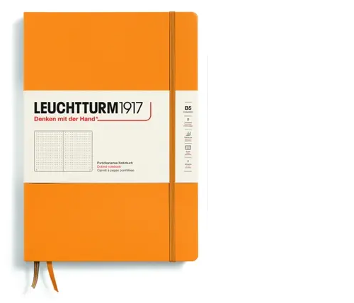 Zápisník LEUCHTTURM1917 Composition (B5), Rising Sun, 219 p., bodkovaný