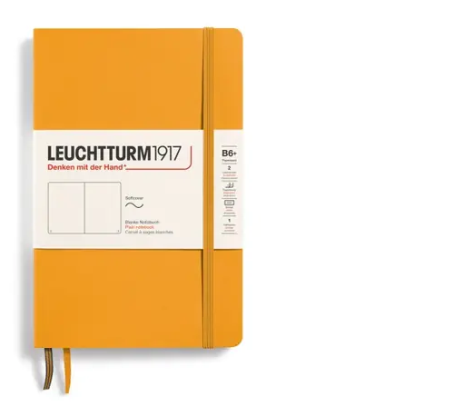 Zápisník LEUCHTTURM1917 Softcover paperback (B6+) Rising Sun, 123 p., čistý