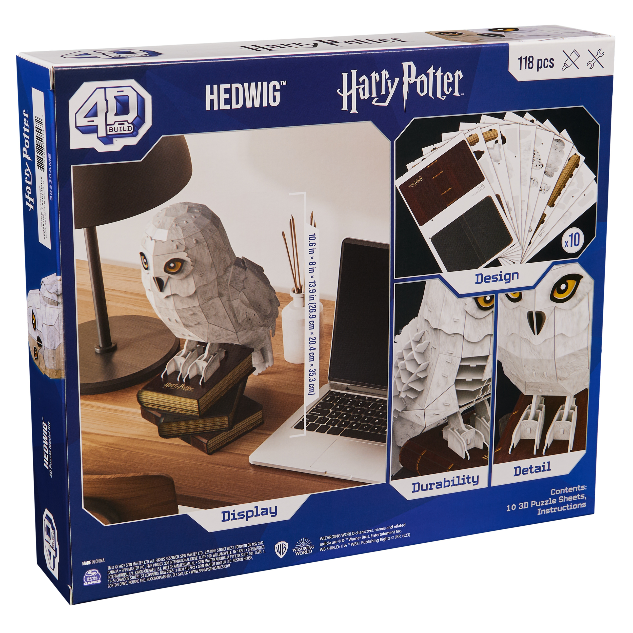 4D puzzle Harry Potter: Hedviga na stojane