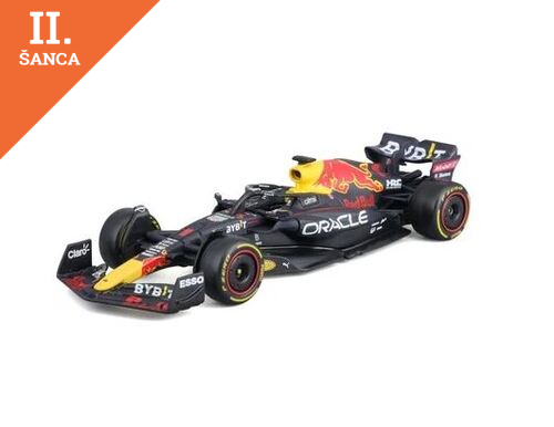 Lacná hra Bburago 1:43 Formula F1 Oracle Red Bull Racing RB18 (2022) nr.1 Max Verstappen