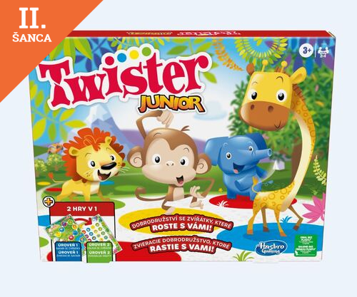 Lacná hra Hra Twister Junior