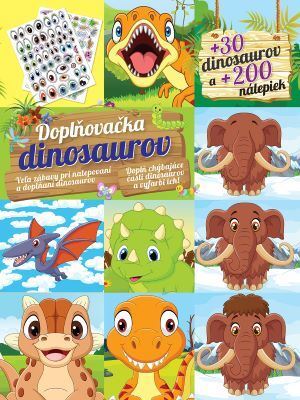 Kniha Doplňovačka dinosaurov