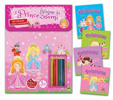 Kniha Hrajme sa s princeznami