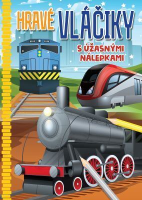 Kniha Hravé vláčiky