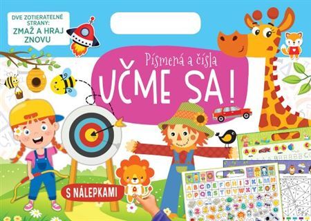 Kniha Učme sa! Písmená a čísla