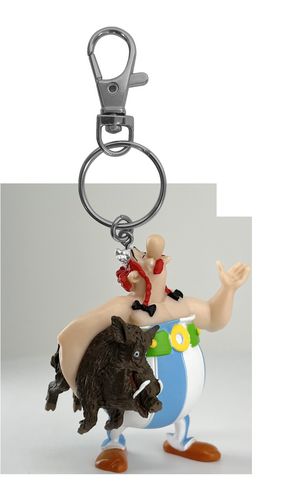 Kniha PLASTOY OBELIX s diviakom prívesok na kľúče