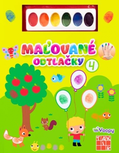 Kniha Maľované odtlačky 4