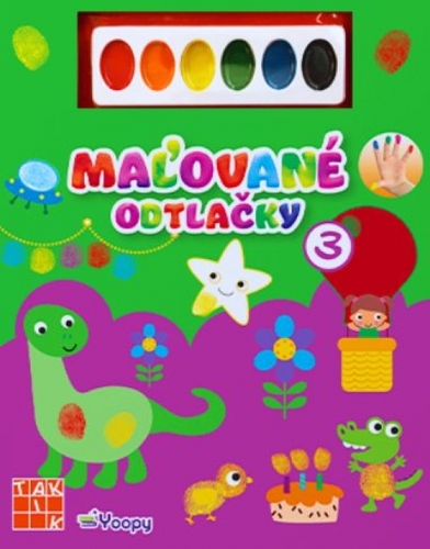 Kniha Maľované odtlačky 3