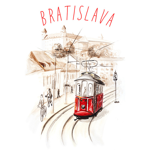 Magnetka Bratislava Električka