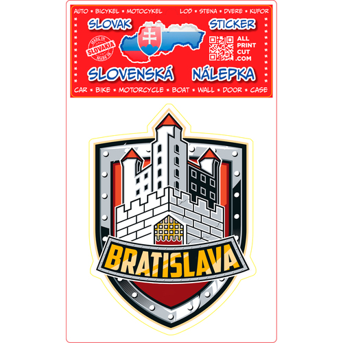 Nálepka Bratislava Hrad