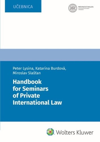 Kniha Handbook for Seminars of Private International Law