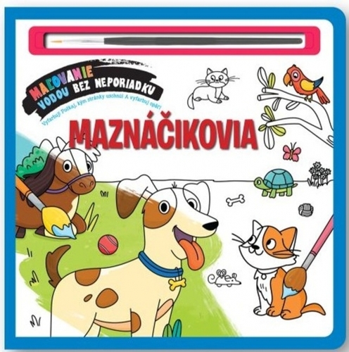 Kniha Maznáčikovia - Maľovanie vodou bez neporiadku