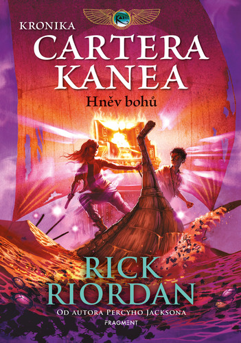 Kniha Kronika Cartera Kanea - Hněv bohů - Rick Riordan