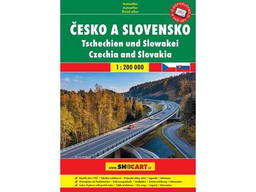 Autoatlas Česko a Slovensko 1: 200 000 A5