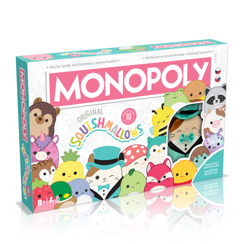 Hra Monopoly Squishmallows CZ/SK