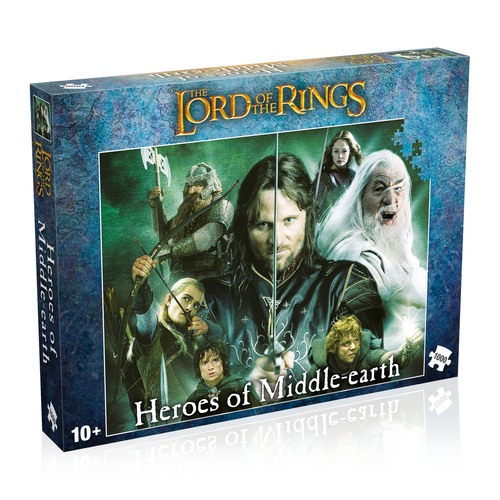 Puzzle Pán prsteňov: Heroes of Middlearth 1000 Winning Moves
