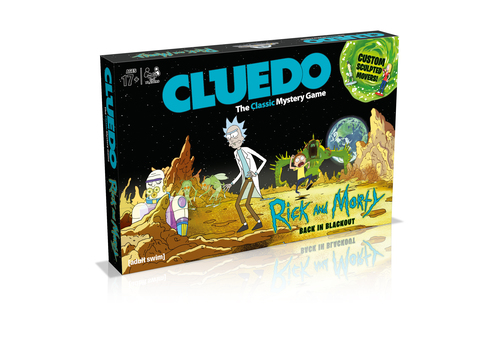 Hra Cluedo Rick and Morty (hra v angličtine)