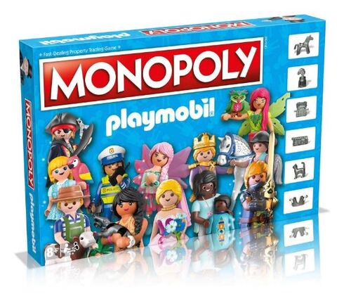 Winning Moves Hra Monopoly Playmobil (hra v angličtine)