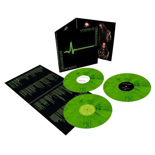 Kniha Type O Negative - Life Is Killing Me: 20th Anniversary (Green & Black) 3LP