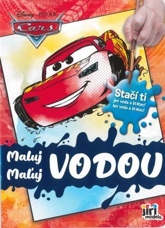 Kniha Maľuj vodou/ Cars