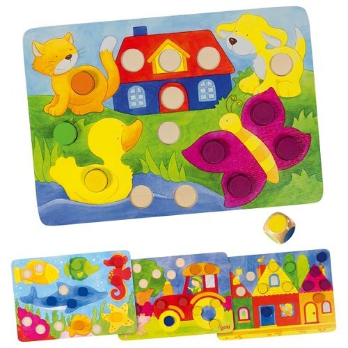 Kniha Goki Hra s farebnými kockami