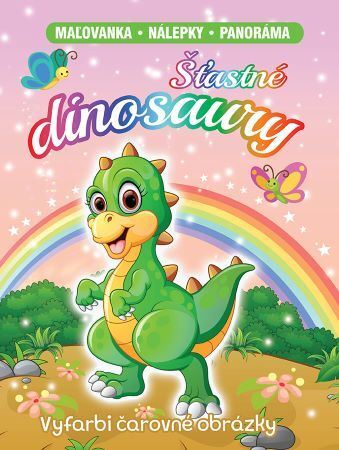 Kniha Šťastné dinosaury