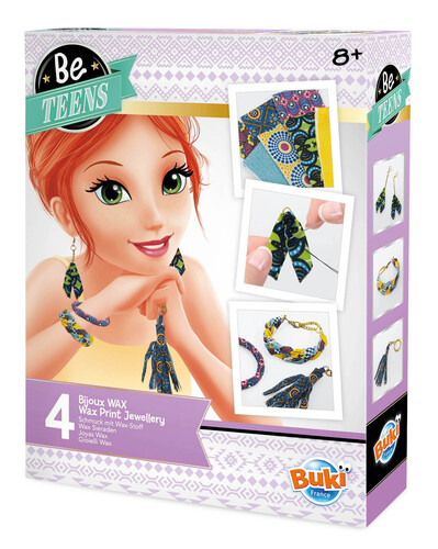Kniha Buki Be Teens Vyrob si šperky s voskovou potlačou