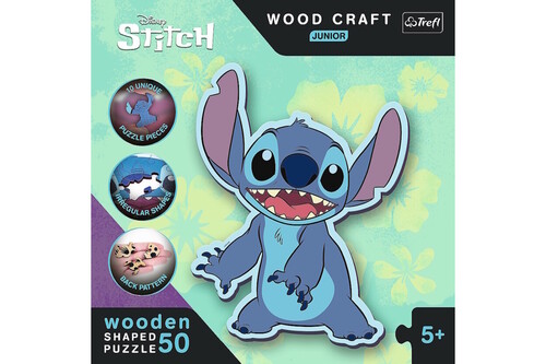 Kniha Wood Craft Junior puzzle Lilo & Stitch
