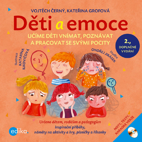 Kniha Děti a emoce - Vojtech Černý,Kateřina Grofová