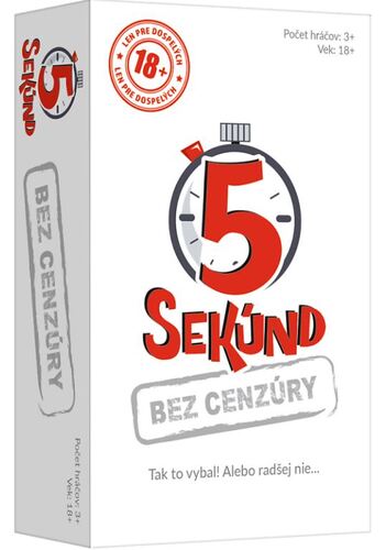 Hra 5 Sekúnd Bez cenzúry (18+)
