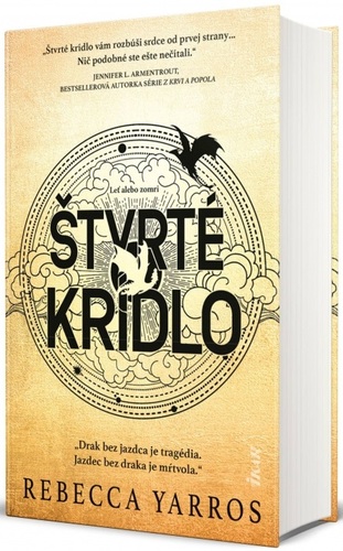 Kniha Štvrté krídlo (2. vydanie – bez oriezky)