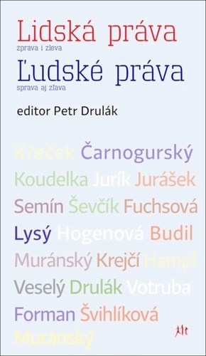 Kniha Lidská práva zprava i zleva / L´udské práva sprava aj zlava
